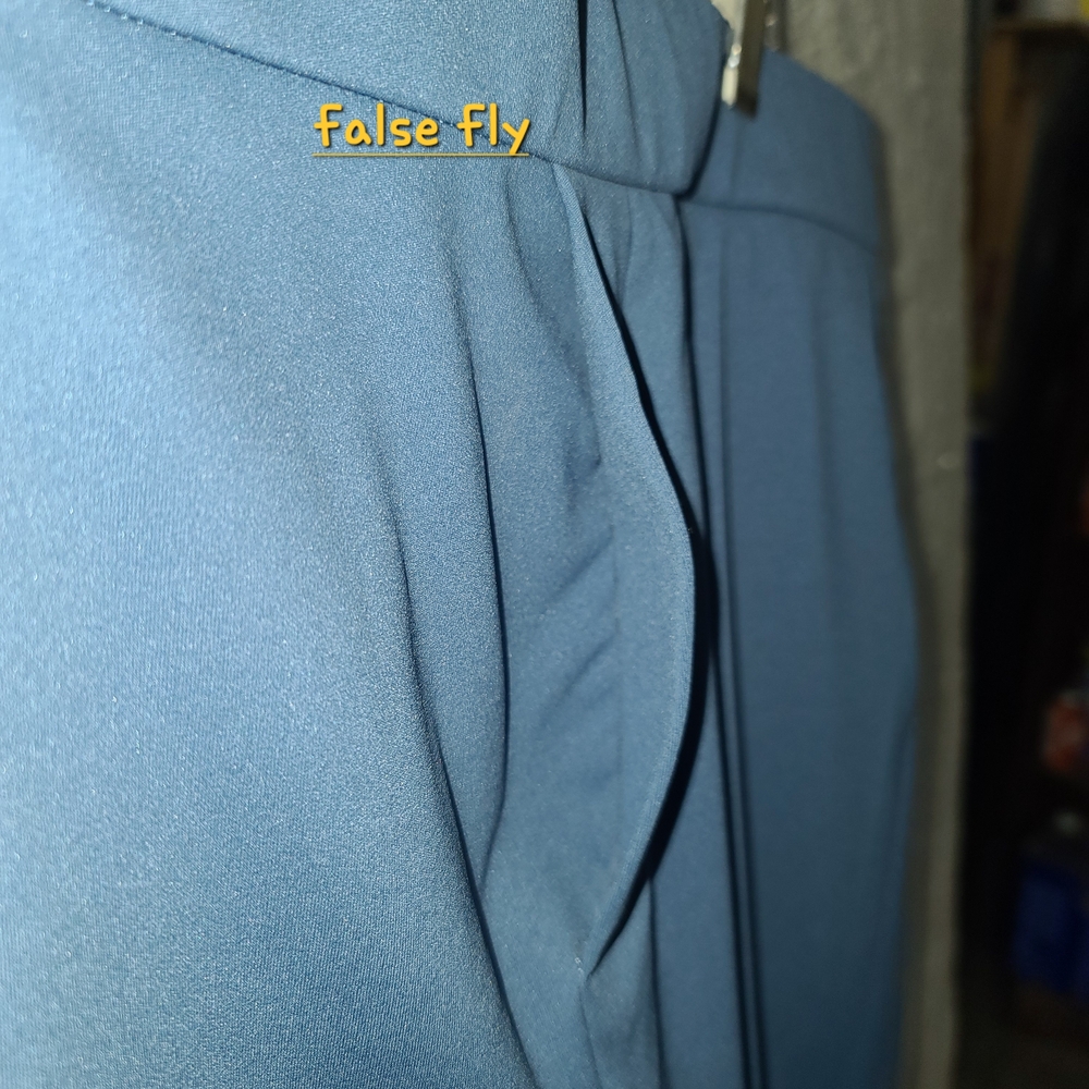 Bonobos Blue Joggers with Tapered Fit and Elastic Waistband - Picture 3 of 8